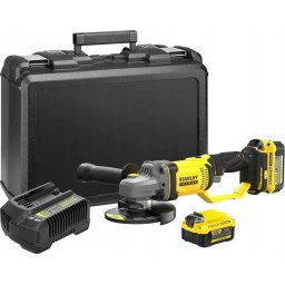 Polizor unghiular SFMCG400M2K-QW FATMAX V20 cu 2 acumulatori 18 Volti 4 Ah si incarcator