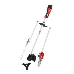 Trimmer electric Raider, brushless 40V, 4in1 2x2Ah, RDP-BCPSHT20