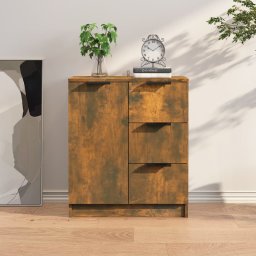 Servanta, stejar fumuriu, 60x30x70 cm, lemn prelucrat GartenMobel Dekor