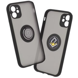 Husa Techsuit Glinth - Husă telefon - compatibil cu Apple iPhone 11 - culoare Negru