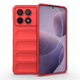 Husa Husa pentru Xiaomi Poco F6 Pro - Techsuit Magic Shield - Red