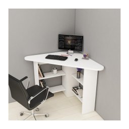 Masă de lucru CORNER 73,8x80 cm alb