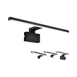 Nordlux - Iluminat LED pentru oglindă baie MARLEE LED/8,9W/230V IP44 50 cm negru