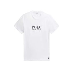 POLO RALPH LAUREN T-Shirt S/S Crew Sleep Top 714899613005 A1562 white