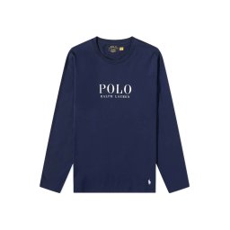 POLO RALPH LAUREN Bluză L/S Crew-Sleep-Top 714899614003 410 navy
