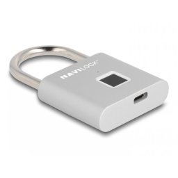 Lacat cu inchidere amprenta Silver, Navilock 20966