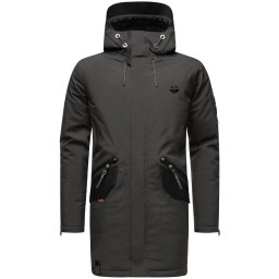 STONE HARBOUR Parka de iarnă 'Ragaan' gri închis