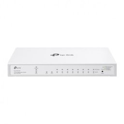 Switch SWITCH PoE TP-LINK Festa, 10 porturi Gigabit (8 PoE+), IEEE 802.3at/af, 61W buget POE, carcasa metalica "Festa FS310GP" (timbru verde 2 lei)