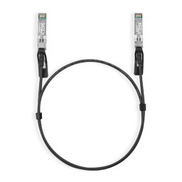 Cablu 10G SFP, lungime 1 metru, direct attach, conector 10G in ambele parti, Negru