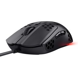 Mouse GXT 928W Helox – Mouse gaming cu fir USB, optic 16.000 DPI, 6 butoane + scroll, lightweight, alb