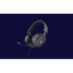 Casti Casti Trust GXT 498 Forta cu fir, negru