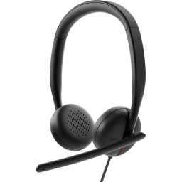 Casti WH3024, Casti On Ear cu fir, Microfon, Negru