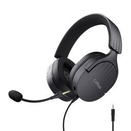 Casti Casti Trust GXT 489 Fayzo cu fir, negru