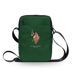 Geanta pentru notebook/tableta U.S. Polo Assn Embroidery Collection 8" Verde