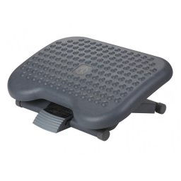 Suport pentru picioare, ergonomic, ajustabil (x2), 460x340x110mm, Q-Connect - negru