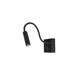 Aplica de perete Switch On/Off LED Samsung 3W, 190Lm, Lumina Calda 3000K, IP20
