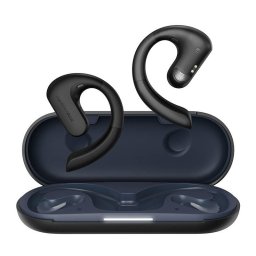OpenRock S TWS, Autonomie 19 ore, Bluetooth 5.3, Negru