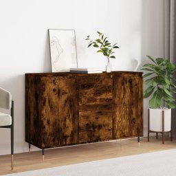 Servanta, stejar fumuriu, 104x35x70 cm, lemn prelucrat GartenMobel Dekor