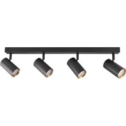 Spot NICEA 4xGU10/10W/230V negru