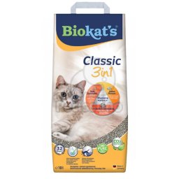 Biokat's Classic 3in1 Nisip pisici 2 x 10 l
