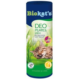 Parfum pentru așternut Biokat's Deo Pearls Spring 2 x 700 g