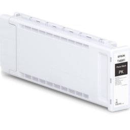 Cartus cerneala original Singlepack UltraChrome Pro 6 Photo Black T48M1 pentru Plotter Epson SureColor SC-P8500D / SC-P6500DE / SC-P6500D / SC-P6500E / SC-P8500DM, capacitate 700ml