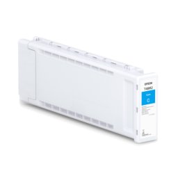 Cartus cerneala original Singlepack UltraChrome Pro 6 Cyan T48M2 pentru Plotter Epson SureColor SC-P8500D / SC-P6500DE / SC-P6500D / SC-P6500E / SC-P8500DM, capacitate 700ml