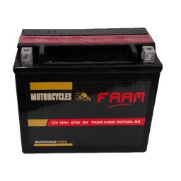Baterie moto Faam AGM 20Ah, 175x87x155