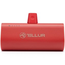 Baterie externa PD202 5000mAh,QC3.0 18W + PD20W, USB-C, rosu