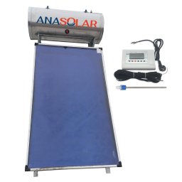 Panou solar plan 160l cu glicol, presurizat, pentru apa calda AnaSolar