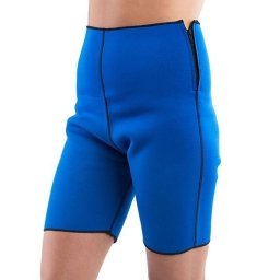 Pantaloni fitness din neopren cu fermoar,Short Bermuda