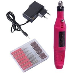 Set profesional pentru manichiura si pedichiura,pila electrica pentru pilit unghiile