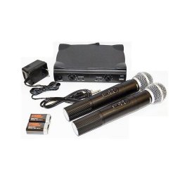 Set 2 microfoane wireless profesionale Shure UHF SM58