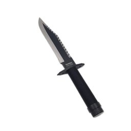 Cutit Rambo 1 First Blood cu kit de supravietuire si teaca inclusa