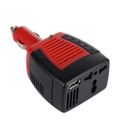 Invertor auto cu iesire USB, tensiune DC 12V la AC 220V si putere 150 Watt