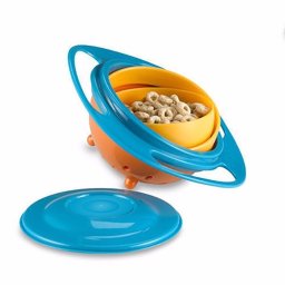 Bol rotativ 360° Gyro Bowl, cu protectie anti-varsare pentru copii si bebelusi