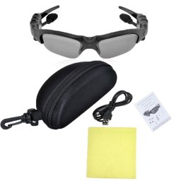 Ochelari de soare cu MP3 player si casti prin Bluetooth incorporat