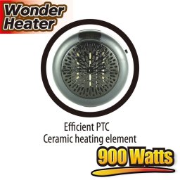 Aeroterma portabila Wonder Heater 900W cu display digital