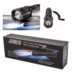 Lanterna autoaparare multifunctionala cu electrosoc si laser