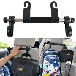 Suport reglabil cu carlige pentru scaunul auto pe tetiera masinii