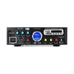 Amplificator audio cu Bluetooth BT-339A de tip statie 2x30W ideal pentru Karaoke
