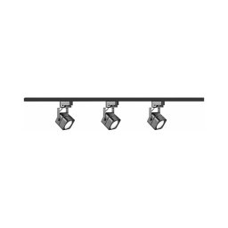 Spot în sistem de șină VIENNA 3xGU10/10W/230V negru
