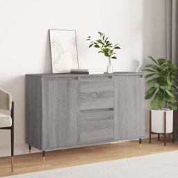 Servanta, gri sonoma, 104x35x70 cm, lemn prelucrat GartenMobel Dekor