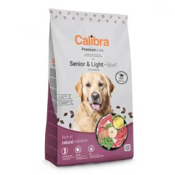 Calibra Dog Premium Line Senior & Light cu Vita, 12 kg
