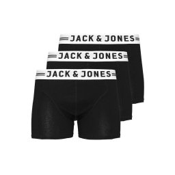 JACK & JONES Lenjerie (Pack of 3) Sense Trunks 12081832 C-N10 black
