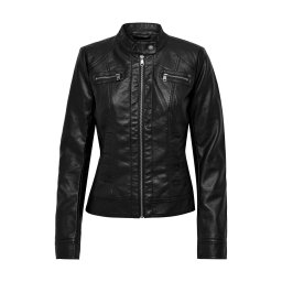 ONLY Geacă Onlbandit Faux Leather Biker 15081400 C-N10 black