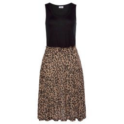 BUFFALO Rochie maro deschis / negru