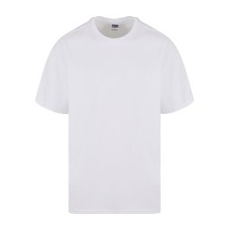 Urban Classics Tricou gri / alb