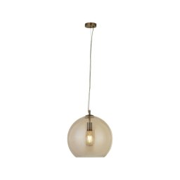 Lustră pe cablu Searchlight 1635AM BALLS 1xE27/60W/230V alamă