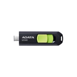 Stick USB A-DATA UC300, 32 GB, USB-C (Negru/Verde)